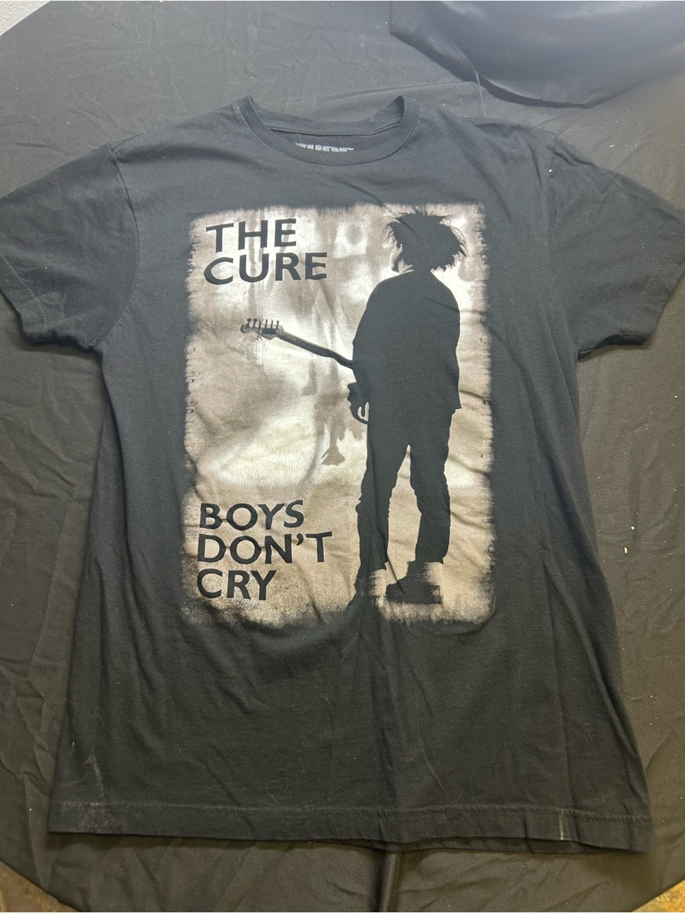 The Cure Boys Don't Cry Black Graphic T-Shirt (M) - Picture 2 of 6